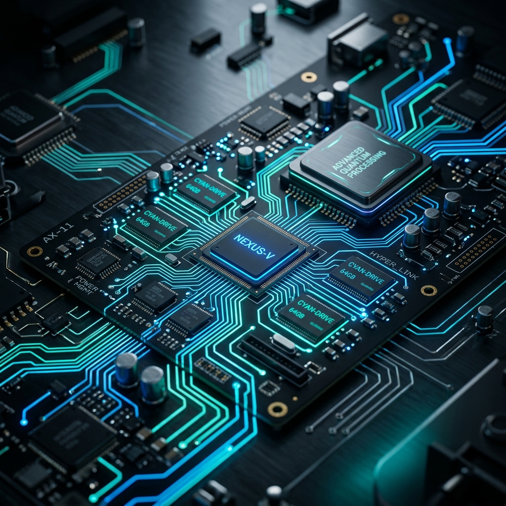 SQUADRON Circuit Board Background